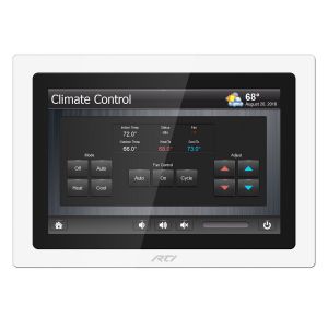 KX10 10 Inch In-Wall Touchpanel