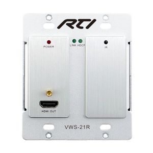 VWS-21R Wallplate HDBaseT™ Video Receiver