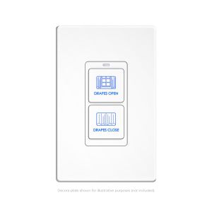 KP-2 - 2 Button In-Wall PoE Keypad Controller