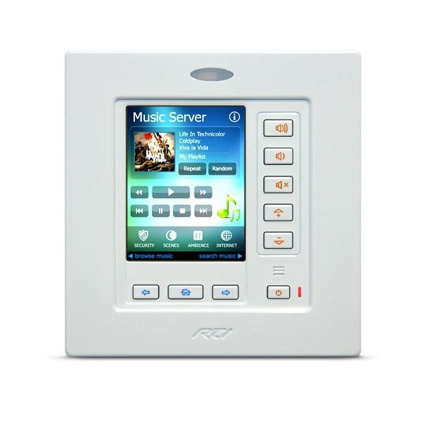 Benchmark リモコン RK3-V 3.5 inch In-Wall Touchpanel Keypad