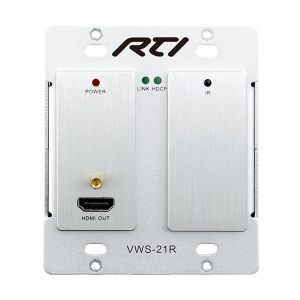 VWS-21R Wallplate HDBaseT Video Receiver