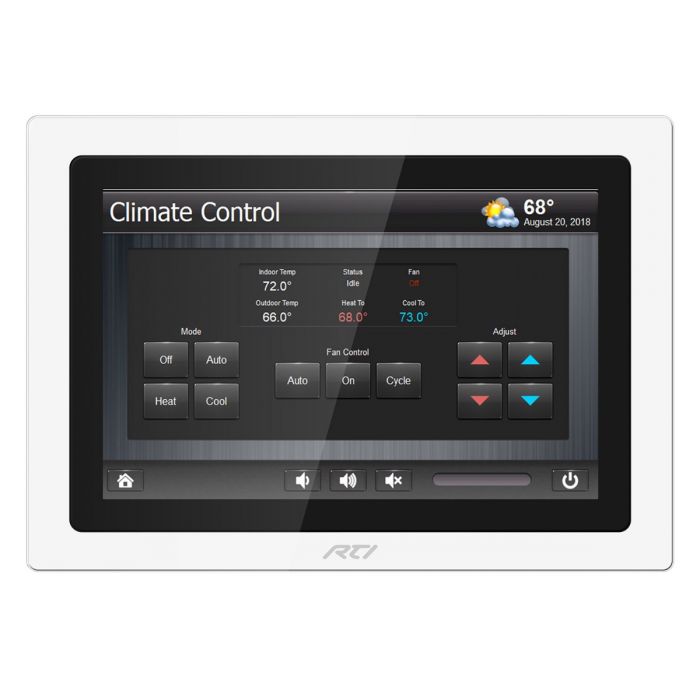 KX10 10 inch InWall Touchpanel Automation Touch Screen, Universal