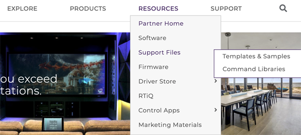 Resources tab