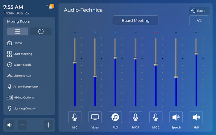 Audio-Technica ATDM-0604a Driver GUI